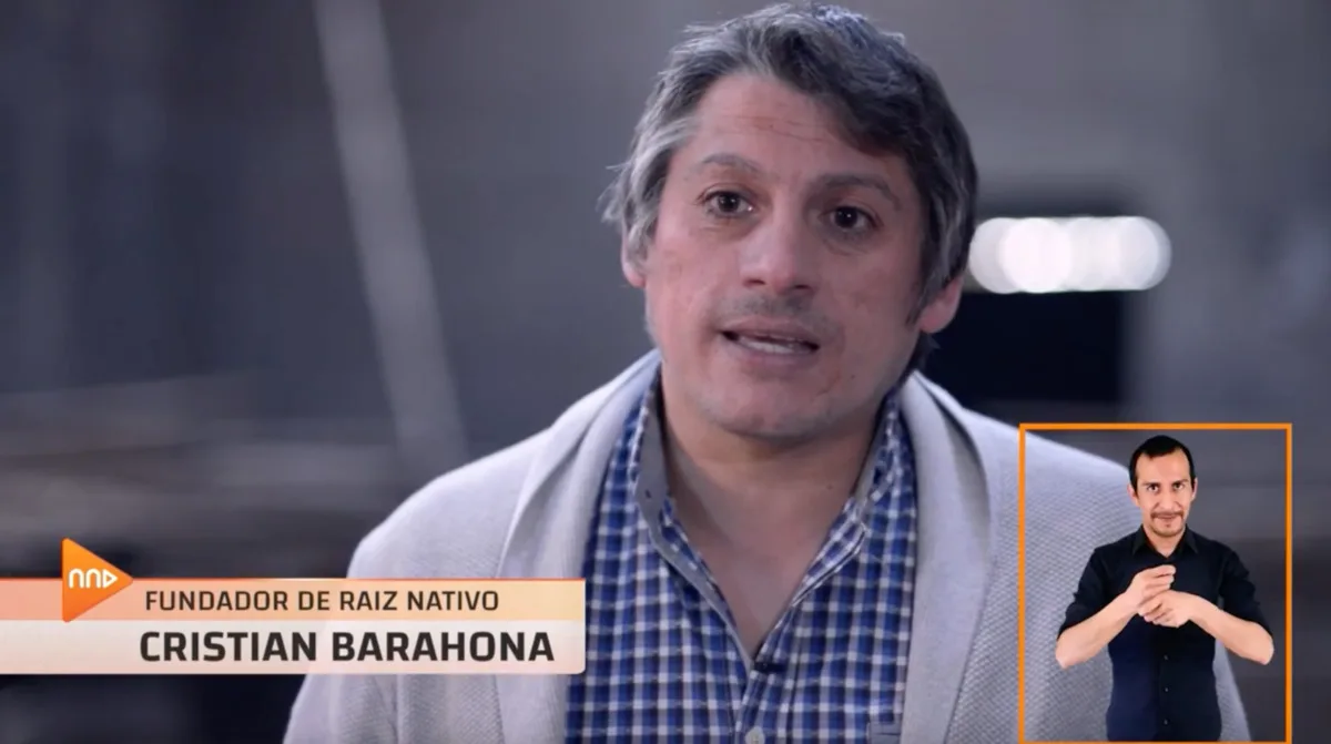 Cristián Barahona, fundador de Raíz Nativo